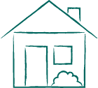 house icon for loan rates at Evergreen Credit Union in Neenah